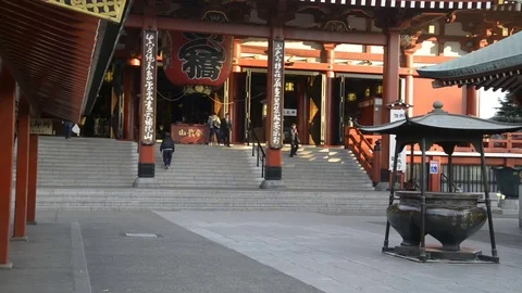 Sensō-ji tokyo temple Video stock 83923948