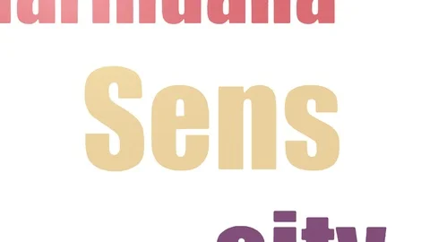 Sens Wordcloud Animated On White Background Stock Footage 103562073