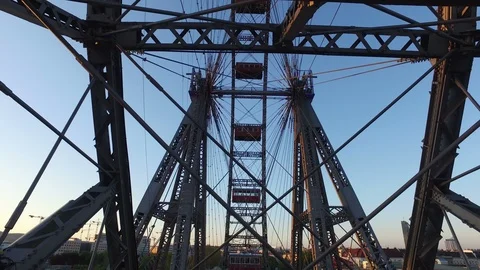 Senset view from roller coaster Stock Footage 97047833
