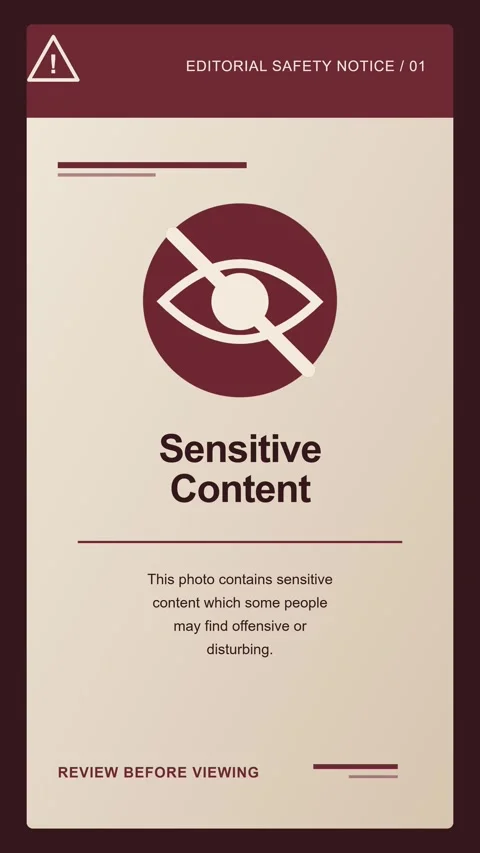 Sensitive content censorship editorial note vertical Stock Footage 346308488