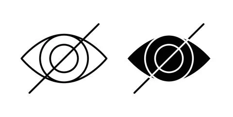 Sensitive content icon in black and white. vector icon pack for websites Stock Illustration