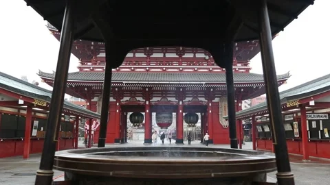 Senso-ji Stock Footage 203793370