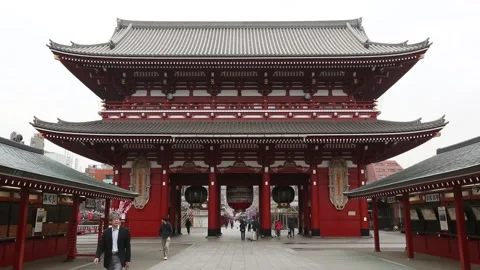 Senso-ji Stock Footage 203854337