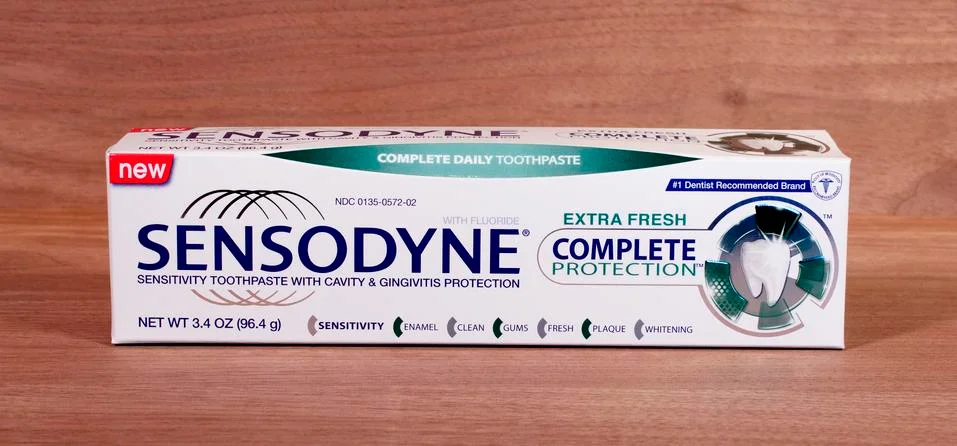 Sensodyne toothpaste Photos