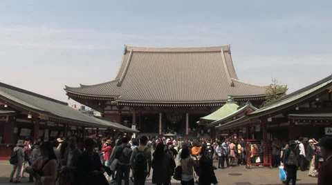 Sensoji Temple Stock Footage 39335074