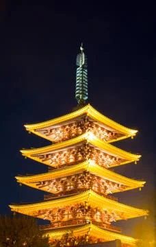 Sensoji temple Stock Photos