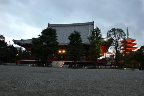 Sensoji temple Stock Photos