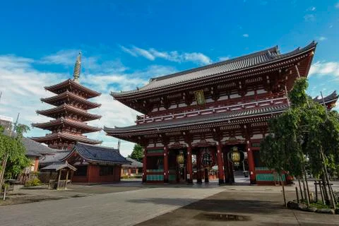 Sensoji temple Stock Photos