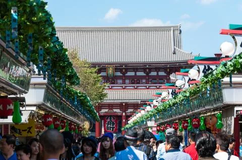 Sensoji temple 写真素材