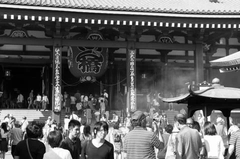 Sensoji temple Stock Photos