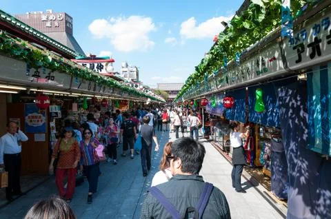 Sensoji temple Stock Photos