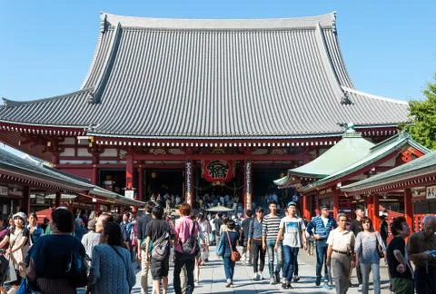 Sensoji temple Stock Photos