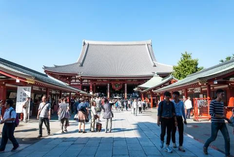 Sensoji temple Stock Photos