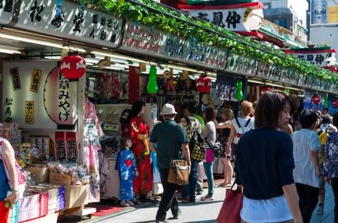 Sensoji temple Stock Photos