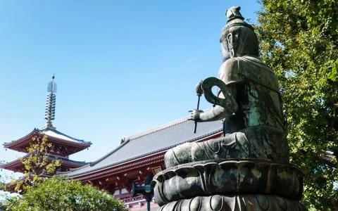 Sensoji temple Stock Photos