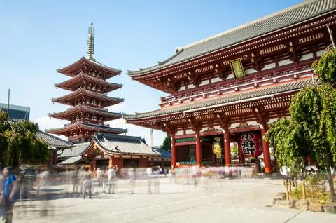 Sensoji temple Stock Photos