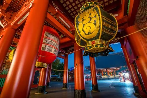 Sensoji temple Stock Photos