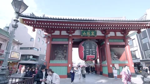 Sensoji temple tokyo Stock Footage 225414472