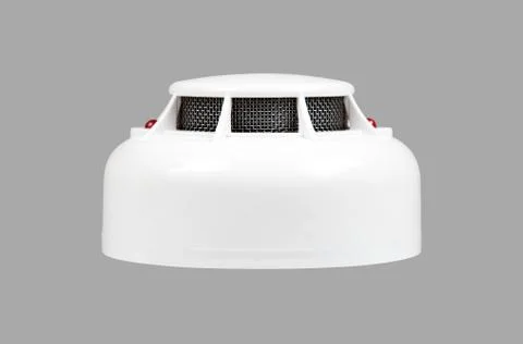 Sensor alarm isolated on gray Stock-Fotos
