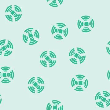 Sensor array autonomous vehicle glyph seamless pattern Stock Illustration