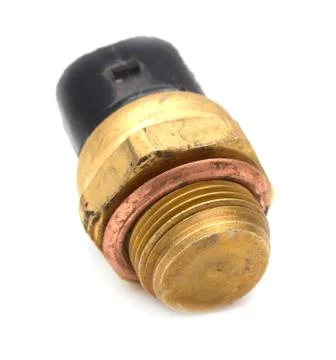 Sensor from the car on a white background Stock Photos