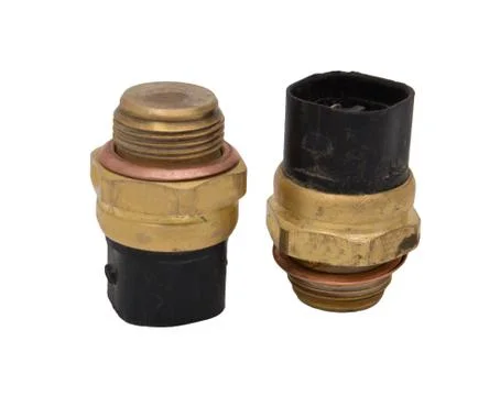 Sensor from the car on a white background Stock Photos