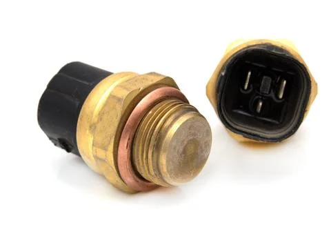 Sensor from the car on a white background Stock Photos
