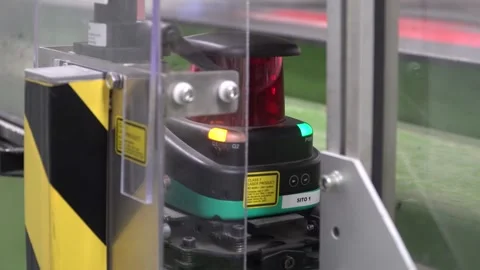  sensor in the factory Stock Footage 291513408