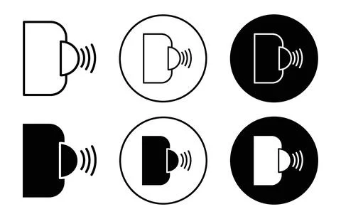 Sensor icon Stock Illustration