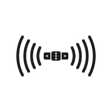 Sensor icon vector Stock Illustration