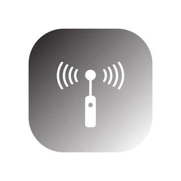 Sensor icon vector Illustrazione stock