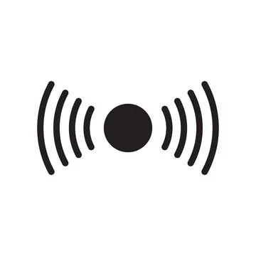 Sensor icon vector Stockillustratie