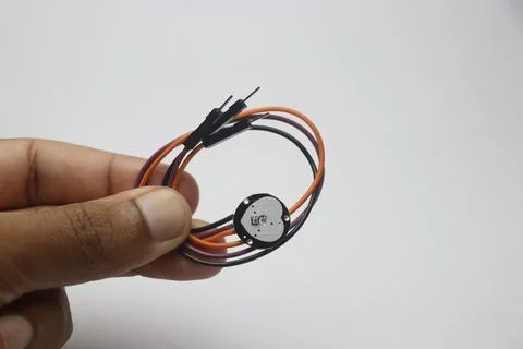 Sensor module that can detect pulses of heartbeat used in hobby electronics Stock Photos