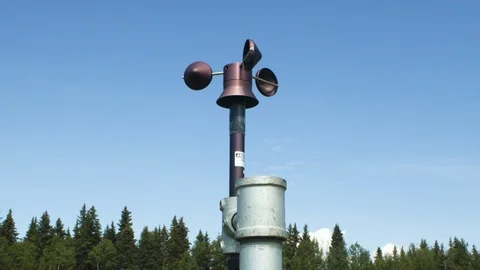 Sensor spinning in the wind Stock Footage 106901874