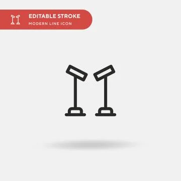 Sensors Simple vector icon. Illustration symbol design template for web mobil イラスト素材