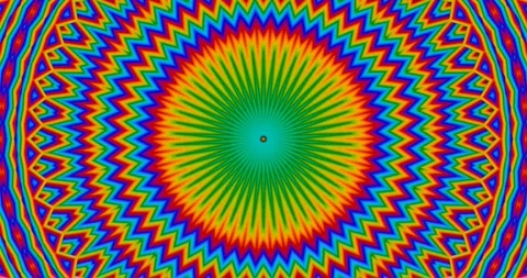 Sensory Explosion: Seamless Loop Background for Creative Projects (4K, 20 sec) Video stock 268651071