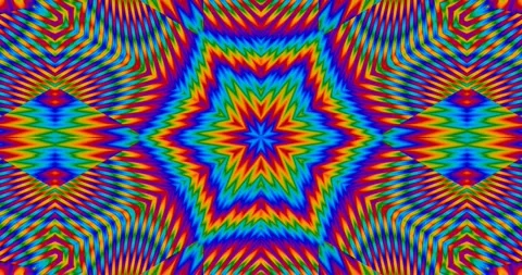 Sensory Explosion: Seamless Loop Background for Heads Up Displays (4K, 20 sec) Stock Footage 268745131