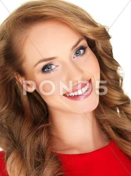 Sensual and attractive young woman portrait Stock Photos