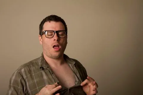 Sensual geek Stock Photos
