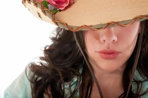 Sensual lips Stock Photos