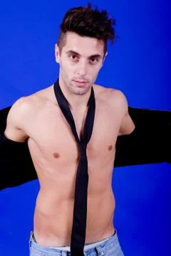 Sensual man Foto stock