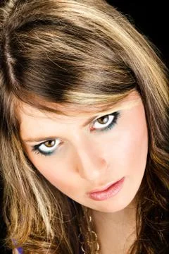 Sensual portrait Stock Photos