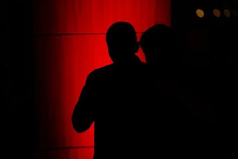 Sensual Rhythms in Tango Stock Photos