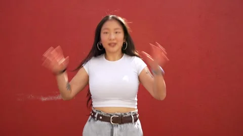 Sensual urban dancer performing in the city Stock Footage 299810122