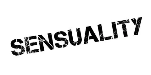Sensuality rubber stamp Stock Illustration