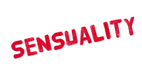 Sensuality rubber stamp Stock Illustration