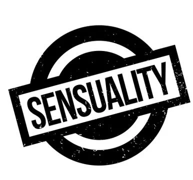 Sensuality rubber stamp Stock Illustration