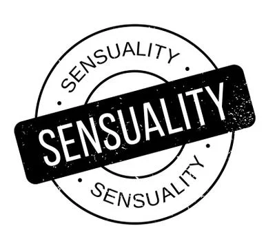 Sensuality rubber stamp Stock Illustration