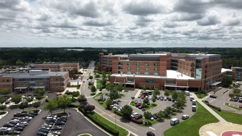 Sentara Princess Anne Hospital Pull Back Virginia Beach, VA  - 07.24.2026 Stock Footage 340417101