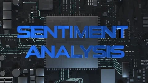 Sentiment analysis gauges opinions in text or speech. Stock Footage 266296853